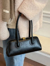 Vintage-Look Damen Ledertasche mit klassischem Design