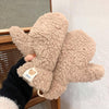 2-teilige flauschige teddy-fleece-handschuhe - warm und gemütlich für damen