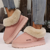 Faux-fur hausschuhe - gemütli chiise-schuhe für damen