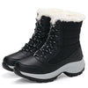 Wasserfeste winterstiefel - isolierte damen schneestiefel