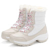 Wasserfeste winterstiefel - isolierte damen schneestiefel