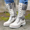 Wasserdichte knie-snowboots - robuste winterstiefel für damen