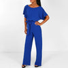 Jumpsuit - stilvoller damen jumpsuit mit gürtel