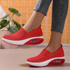 Slip-on sneakers - lässige frauen air-cushion schuhe