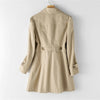 Trenchcoat - elegante damenjacke mit doppelter knopfleiste