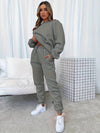 2-teiliger lounge-set - kuscheliger damenpullover und jogginghosen