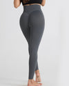 Hochgeschnittene nahtlose leggings - damen sport- und freizeitleggings