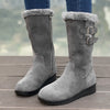 Hohe winterstiefel - isolierte damen winterfüsse