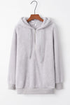 Warmer Fleece-Hoodie – Weicher Oversized-Damenpullover mit Taschen und Kapuze