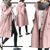 Wasserfester trenchcoat - stylischer langer damenmantel