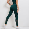 Hoch geschnittene sportleggings - stylische activewear für damen