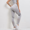 Hoch geschnittene sportleggings - stylische activewear für damen