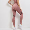 Hoch geschnittene sportleggings - stylische activewear für damen