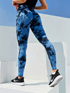 Tie-dye leggings - modische und gemütliche damen activewear