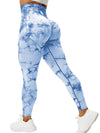 Tie-dye leggings - modische und gemütliche damen activewear