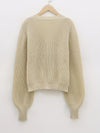 Gestrickter cardigan - damen chunky knit knopf-sweater