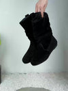 Gemütliche ankle boots - stylische wildleder slouchy boots für ladys