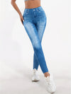 Skinny jeans - high-waist damen denim leggings