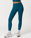 Hochgeschnittene sportleggings - gemütliche fitness-leggings für frauen