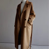 Lange trenchcoat - elegante oversized damenjacke