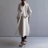 Lange trenchcoat - elegante oversized damenjacke