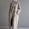 Lange trenchcoat - elegante oversized damenjacke