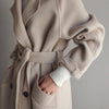 Lange trenchcoat - elegante oversized damenjacke