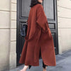 Lange trenchcoat - elegante oversized damenjacke