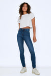 Skinny jeans - hoch geschnittene damen denim-hosen