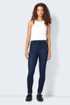 Skinny jeans - hoch geschnittene damen denim-hosen