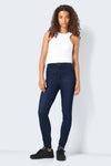 Skinny jeans - hoch geschnittene damen denim-hosen