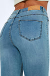 Skinny jeans - hoch geschnittene damen denim-hosen