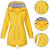 Wasserfeste damenregenjacke - stylische outdoorjacke