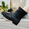 Wasserdichte knöchel-wellies - langlebige damen gummistiefel