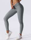 Damen hochgeschnittene leggings - gemütliche stretch fitnesshosen